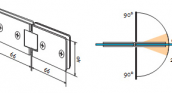 Петля стекло-стекло под 180° SL 41