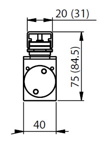 DC860 - Габаритные размеры