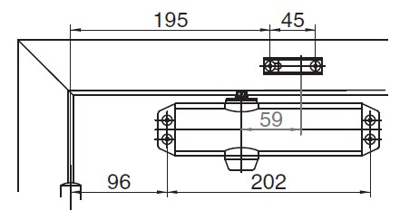 DC120 - Установочные размеры EN2