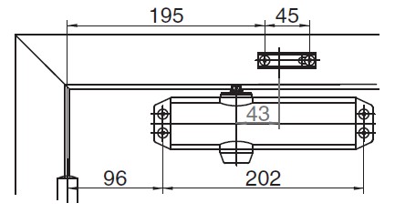 DC120 - Установочные размеры EN3