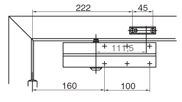 DC140 - Установочные размеры EN2